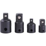 Augmentateur � chocs, 4pcs 1 / 2 - 3 / 8 pouce adaptateur de douille convertisseur et r�ducteur