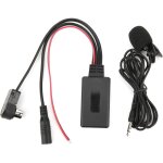 Auto bluetooth 5. 0 c�ble adaptateur aux r�cepteur bluetooth 5. 0 avec microphone remplacement d'appel ...