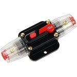 Auto disjoncteur protection de voiture 12v - 24v dc avec commutateur manuel de rinitialisation de fusible ...