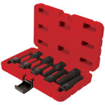 Coffret 9 douilles � choc btr carr� 1 / 2