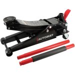 Autobest - cric pro hydraulique roulant surbaisse 2 tonnes double pompe
