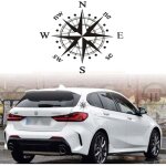 Autocollant boussole vinyle 15cm pour capot voiture et modification exterieure camping car