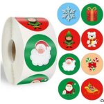 Autocollants de noel gommettes nol idal pour dcorer cadeau nol dcorations de nol tiquettes en ...