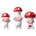 Autocollants pour r�frig�rateur en forme de champignon, autocollant rouge pour r�frig�rateur, autocollant ...