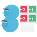 Autocollant pour r�troviseur anti - pluie et anti - bu�e - 80mm