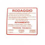 Autocollant stickers rms pour scooter piaggio 50 vespa primavera