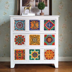 Autocollant en tuile pour salle de bain et cuisine, 24 pcs stickers muraux carrelage adh�sif mosa�que ...