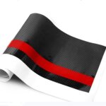 Autocollant universel pour capot de voiture en vinyle ct carrosserie de course, rayures amliores, ...