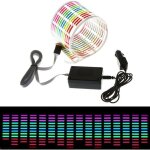 Autocollant pour voiture avec capteur d'activation sonore et musical, lumi�re led, �galiseur, lueur, ...