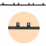 Automatisme online - cr�maill�re plastique trame acier universelle