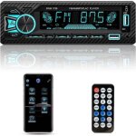 Autoradio - - 1 din - double bluetooth 5. 1 - commande vocale - rds / fm / am