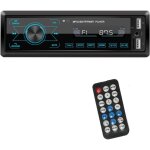 Autoradio 12v bluetooth mains libres avec usb et lecteur mp3 7 couleurs led prend en charge les tlphones ...