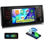 Autoradio 7  android 14 avec apple carplay, 4 + 64 go de ram, navigation gps rds, wi - fi et bluetooth ...