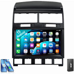 Autoradio 9 pouces pour vw touareg 7l 2003 - 2010 carplay android 15 gps rds 4 + 64g dab