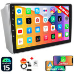 Autoradio 9  pour toyota avensis t25 2002 - 2008 android 15 carplay gps navigation bt usb wifi �cran ...