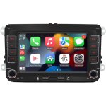 Autoradio android 13 avec carplay pour vw golf 5 6 polo skoda caddy t5 passat, radio 2 din avec systme ...