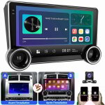 Autoradio android 14 pour peugeot 407 (2004 - 2011) avec navigation gps wifi fm rds carplay 2 + 32g cam ...