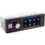 Autoradio bluetooth single din 4, 1 pouces �cran tactile avec android auto / carplay / mirrorlink filaire, ...