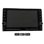 Autoradio con monitor 8  bluetooth touch screen usb frontalino radio multimedia