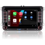Autoradio double din compatible avec carplay sans fil android auto avec 7 pouces ips bluetooth / fm / ...
