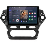 Autoradio hexinex pour ford mondeo mk4 2010 - 2014 android 14 carplay 2 + 64gb