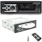 Autoradio avec lecteur cd bluetooth mains libres, bluetooth 1 din usb / tf / lecteur mp3 / aux in, radio ...
