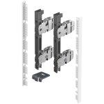 Avantech you kit de raccords pour la fa�ade int�rieure � recouper - hauteur 187 mm - blanc - hettich ...