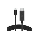 Avc012bt2mbk 2 m usb type - c hdmi noir - belkin