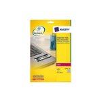 Avery - etiquettes ultra r�sistantes 63, 5 x 29, 6 mm l6011 - 20 - gris m�tal - pochette de 540