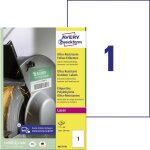 Avery zweckform - avery - zweckform b4775 - 50 etiquette universelles 210 x 297 mm film de poly�thyl�ne ...