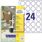 Avery - zweckform l3415 - 10 etiquette universelles � 40 mm papier blanc 240 pc(s) fixation permanente ...