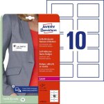 Avery - zweckform l4785 - 20 etiquette badges 80 x 50 mm acétate de cellulose blanc 200 pc(s) décollable ... Avery - zweckform l4785 - 20 etiquette badges 80 x 50 mm acétate de cellulose blanc 200 pc(s) décollable ...