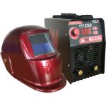 Poste � souder inverter mma arc 250 + cagoule de soudage lcd red 13 soudage 15 - 200a awelco