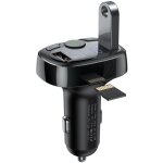 Awelco - baseus ccmt000001 metteur fm 87, 5 - 108 mhz bluetooth / usb noir
