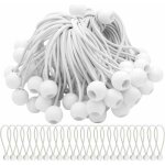 Lot de 75 tendeur elastique cordons Élastiques avec boules sandow elastique boules elastiques pour chapiteaux, ... Lot de 75 tendeur elastique cordons Élastiques avec boules sandow elastique boules elastiques pour chapiteaux, ...