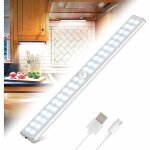 Ayyqh - lampe de placard 40 leds, eclairage placard détecteur de mouvement, reglette led rechargeable ... Ayyqh - lampe de placard 40 leds, eclairage placard détecteur de mouvement, reglette led rechargeable ...
