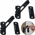 Ayyqh - loquet  bascule pour quincaillerie de meubles loquet finition brosse en acier inoxydable serrure ...