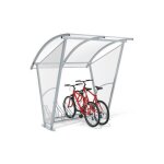 Azura home design - abri vélo avec parois latérales ?wit pour 5 vélos - 210cm - fixation: à fixer dans ... Azura home design - abri vélo avec parois latérales ?wit pour 5 vélos - 210cm - fixation: à fixer dans ...