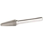 B - 52803 fraise conique ronde 10x25 mm Ø6 mm (3 / 8x1' Ø1 / 2') simple dent - makita B - 52803 fraise conique ronde 10x25 mm Ø6 mm (3 / 8x1' Ø1 / 2') simple dent - makita