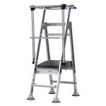 Tubesca comabi - escabeau 2 marches pour rayonnage - hauteur de travail maximale 2. 50m - 2273102
