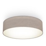 B. k. licht - plafonnier textile couleur taupe, éclairage plafond design moderne & sobre, éclairage bureau, ... B. k. licht - plafonnier textile couleur taupe, éclairage plafond design moderne & sobre, éclairage bureau, ...