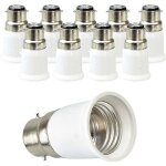 B22 vers e27 socket convertisseur, adaptateur de douille pour ampoules led et ampoules halogènes, puissance ... B22 vers e27 socket convertisseur, adaptateur de douille pour ampoules led et ampoules halogènes, puissance ...