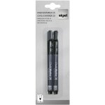 Ba177 ba177 marqueur craie noir 1 mm, 2 mm - sigel Ba177 ba177 marqueur craie noir 1 mm, 2 mm - sigel