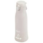 Baby moov - babymoov chauffe - biberon normade moov & feed, 340ml, minral beige