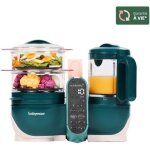 Baby moov - babymoov nutribaby + - robot multifonctions 6 en 1 - cuiseur - vapeur / mixeur, opal green ...