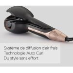 Babyliss - fer à friser céramique noir / rose paris - c1900e Babyliss - fer à friser céramique noir / rose paris - c1900e