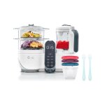 Babymoov pack nutribaby( + ) blanc & 3 babybols 180ml + 2 cuilleres - idal pour la diversification