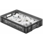 Bac gerbable ajour� norme europe 38lpehd