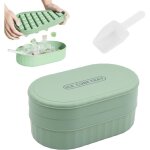 Bacs � gla�ons carr�s, bac � gla�ons pour cong�lateur � 2 �tages, moule � gla�ons, avec couvercle et ...