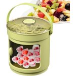 Bacs � gla�ons pour cong�lateur avec r�cipient - 36 cases moules � gla�ons